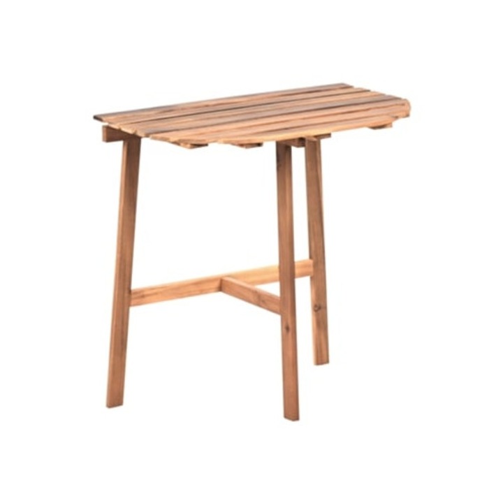 Masa Counter Beliani Osigo din lemn de acacia, maro, 70x44x72cm