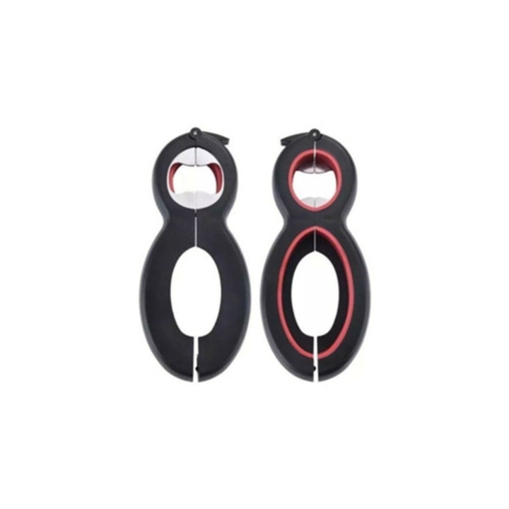 Konzervnyitó 6 az 1-ben, Mdug, multifunkcionális, kézi, konyhai eszközök