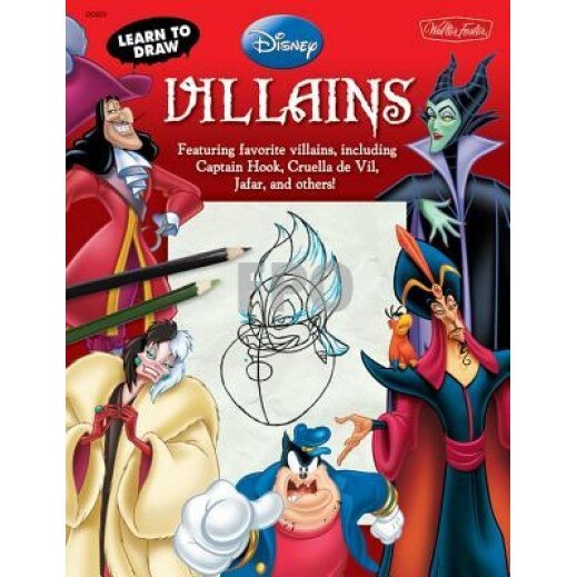 Learn to Draw Disney Villains, Disney Storybook Artists (Illustrator)