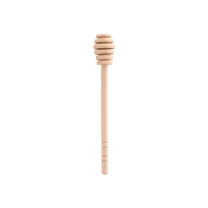 Set de 50 bete din lemn pentru miere, 16 cm
