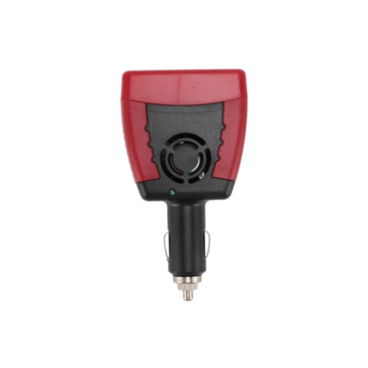 Inverter auto DC la AC, 2 porturi USB