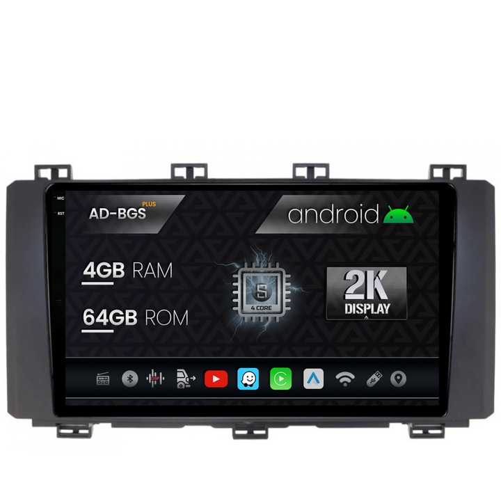 Navigatie Autodrop 2K Seat Ateca (2016-Prezent), Android OS, S-Quadcore, 4GB RAM, 64GB ROM, 9.5 Inch - AD-BGS90042K, AD-BGRKIT045V2