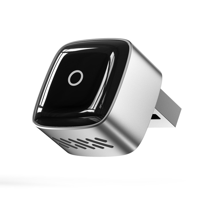 Безжичен автомобилен адаптер Bluvista® 2-в-1, Plug & Play, модул, съвместим с автомобили, оборудвани с фабричен CarPlay и Android Auto след 2016 г., Mini USB, черен