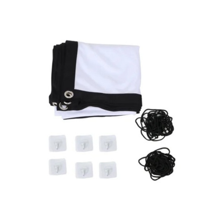 Ecran proiectie 4K HD, portabil, pliabil, 60 inch