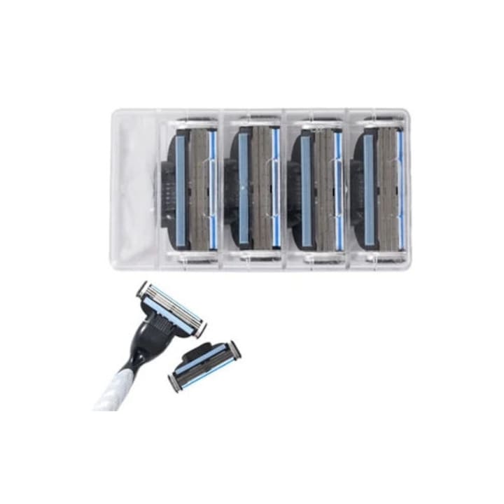 Cuchillas de repuesto pentru aparatul de ras Gillette Mach 3, set