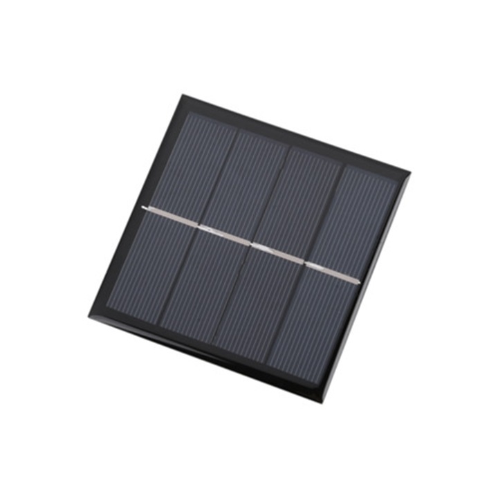 Panou solar portabil DIY, sistem modular 2V 1W, incarcator pentru baterie AA, set