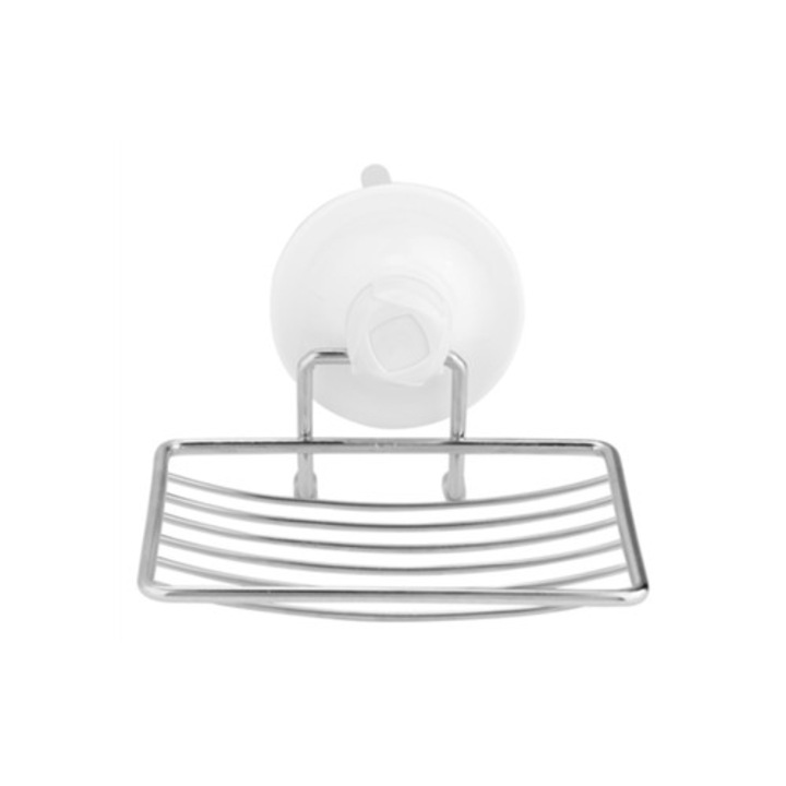 Suport pentru sapun cu ventuza, organizator sapun, set pentru baie si bucatarie