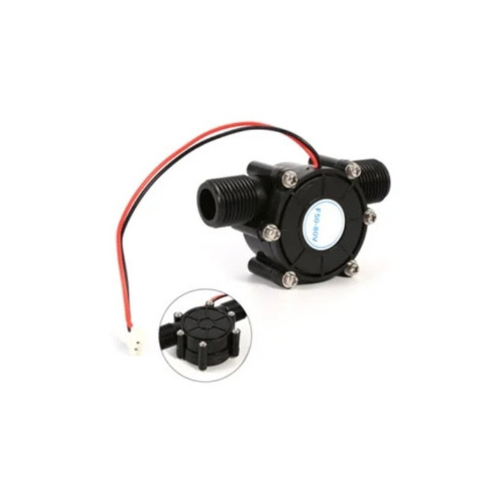 Generator electric compact pentru microgenerare hidroelectrica, utilizare in aer liber, dispozitiv de eliminare