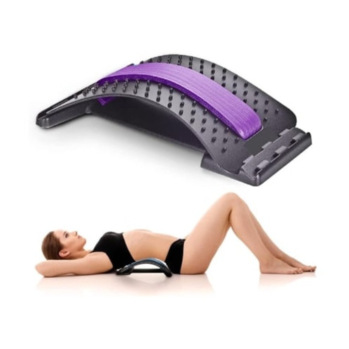 Aparat de masaj pentru spate, 3 nivele de intindere