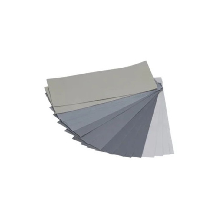 Set 20 piese hartie abraziva umeda si uscata granulatie 1000-7000, rezistenta la apa