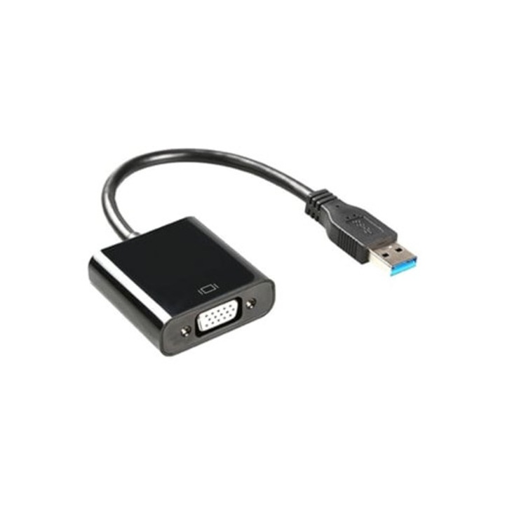 Адаптер VGA USB Външен 3.0 за Външен Графичен Видео Кабел с Множество Монитори