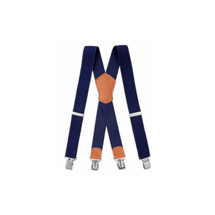Férfi állítható, rugalmas, csúszásmentes nadrágtartó, 3,8 cm