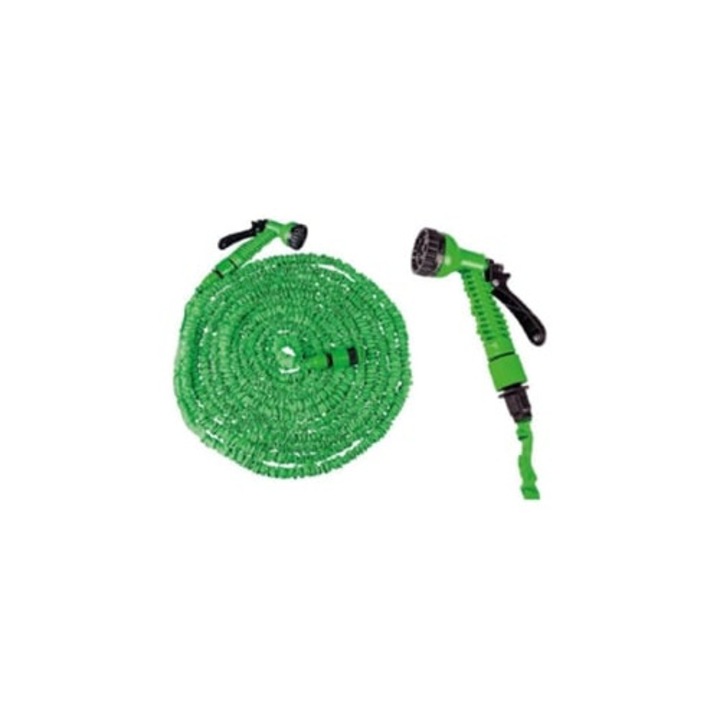 Kihúzható kerti tömlő, 10-30m, pisztollyal