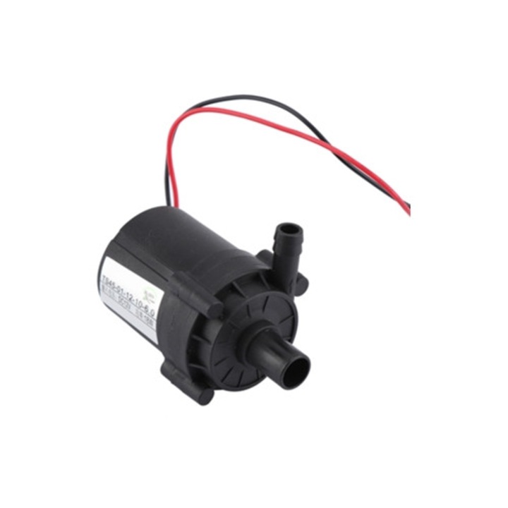 Водна помпа 12V, безчетков мотор, регулируема циркулация