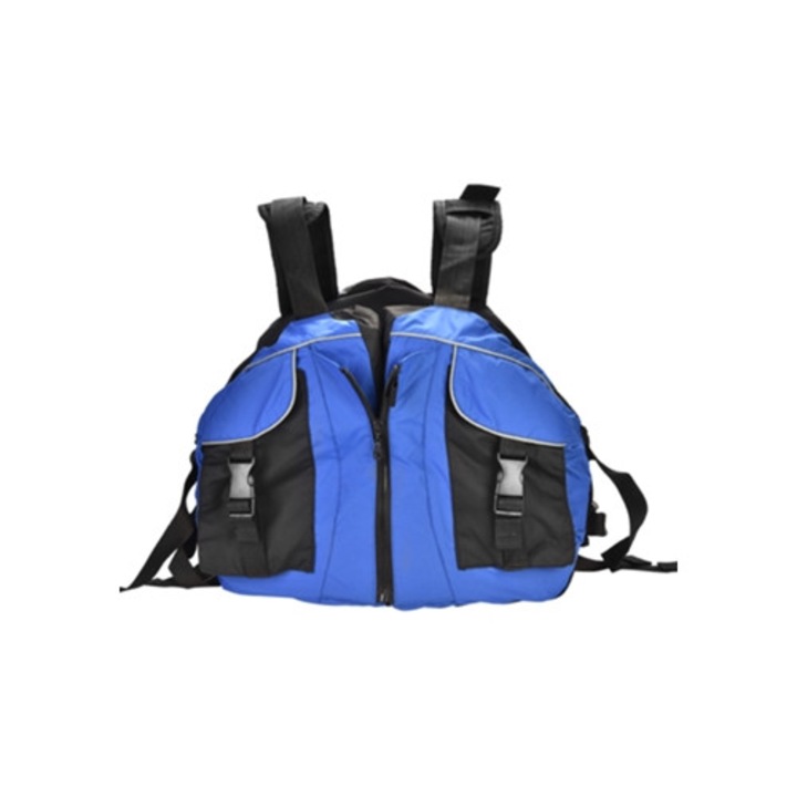 Vesta de salvare ajustabila, albastru, pentru natatie si rafting