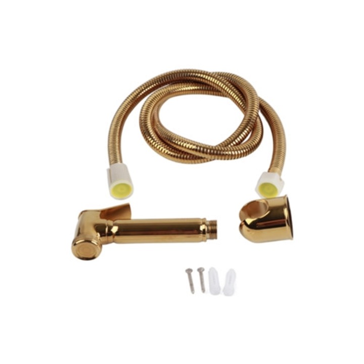 Bideu de mana pentru dus, din alama, cu pulverizator