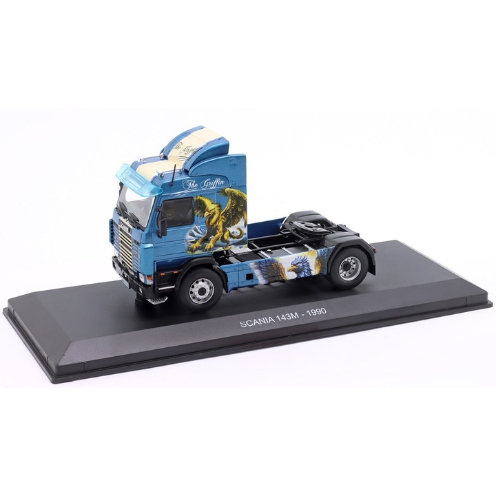 Macheta Camion Cap tractor Scania 143M Truck 1990 The Griffin - 1/43 Hachette