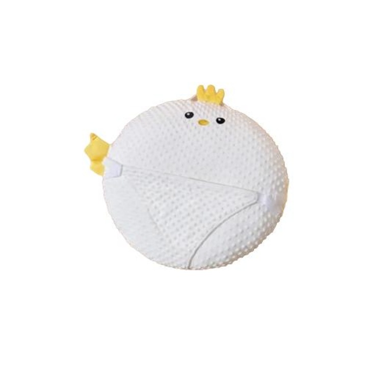 Perna de alaptare pentru bebelusi, alb/galben