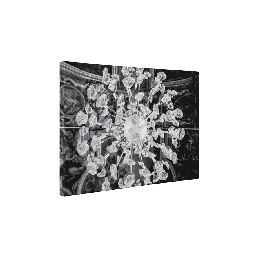 Candelabru de cristal - Tablou Canvas - 75x100 cm