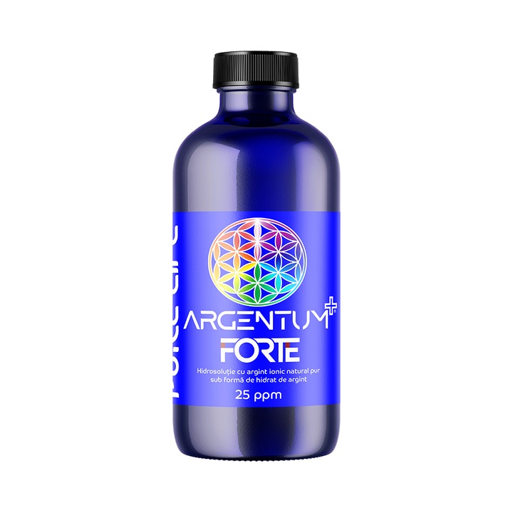 Argint coloidal ionic ARGENTUM+®25 CONCENTRAT 240ml