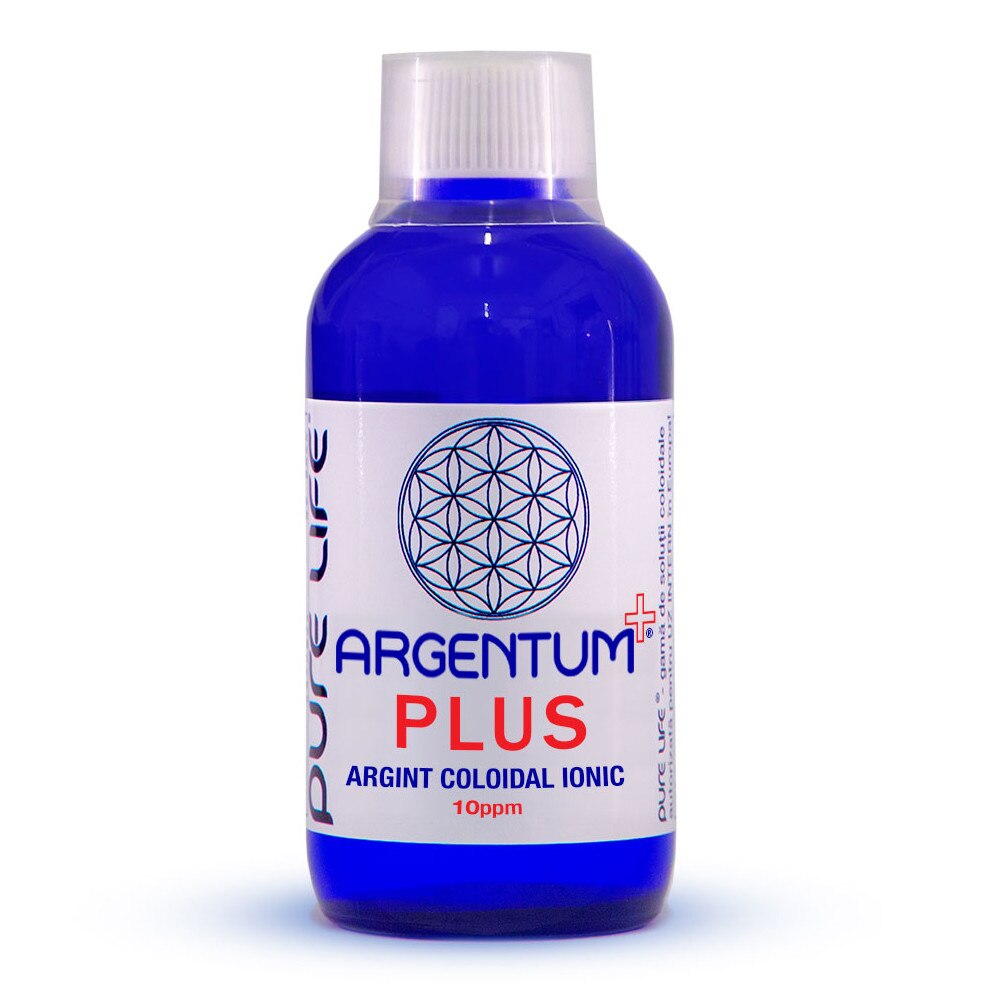 Argint coloidal ionic ARGENTUM+® 10ppm 240ml
