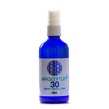 Argint coloidal ionic ARGENTUM+®30 SUPER CONCENTRAT 120ml cu pulverizator Argint coloidal ionic ARGENTUM+®30 SUPER CONCENTRAT 120ml cu pulverizator