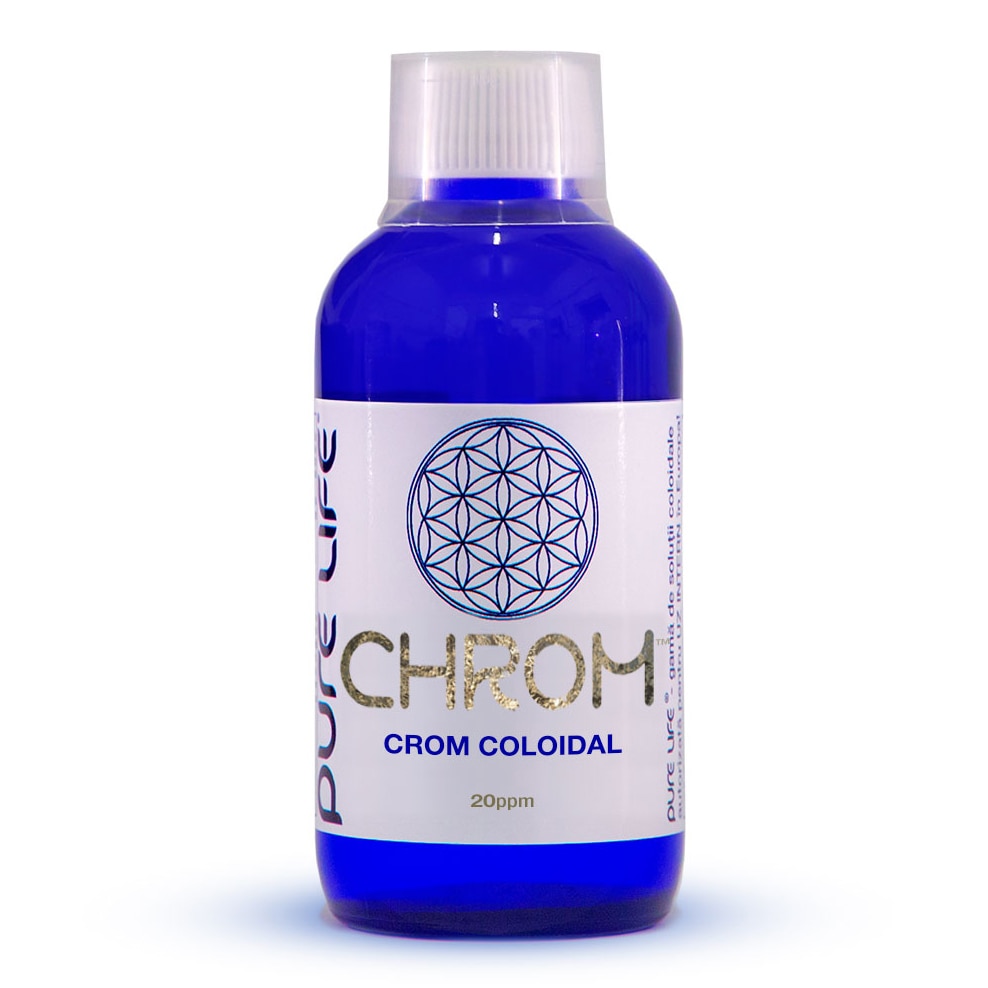 Crom coloidal, CHROM™ Pure Life, 20ppm 240ml