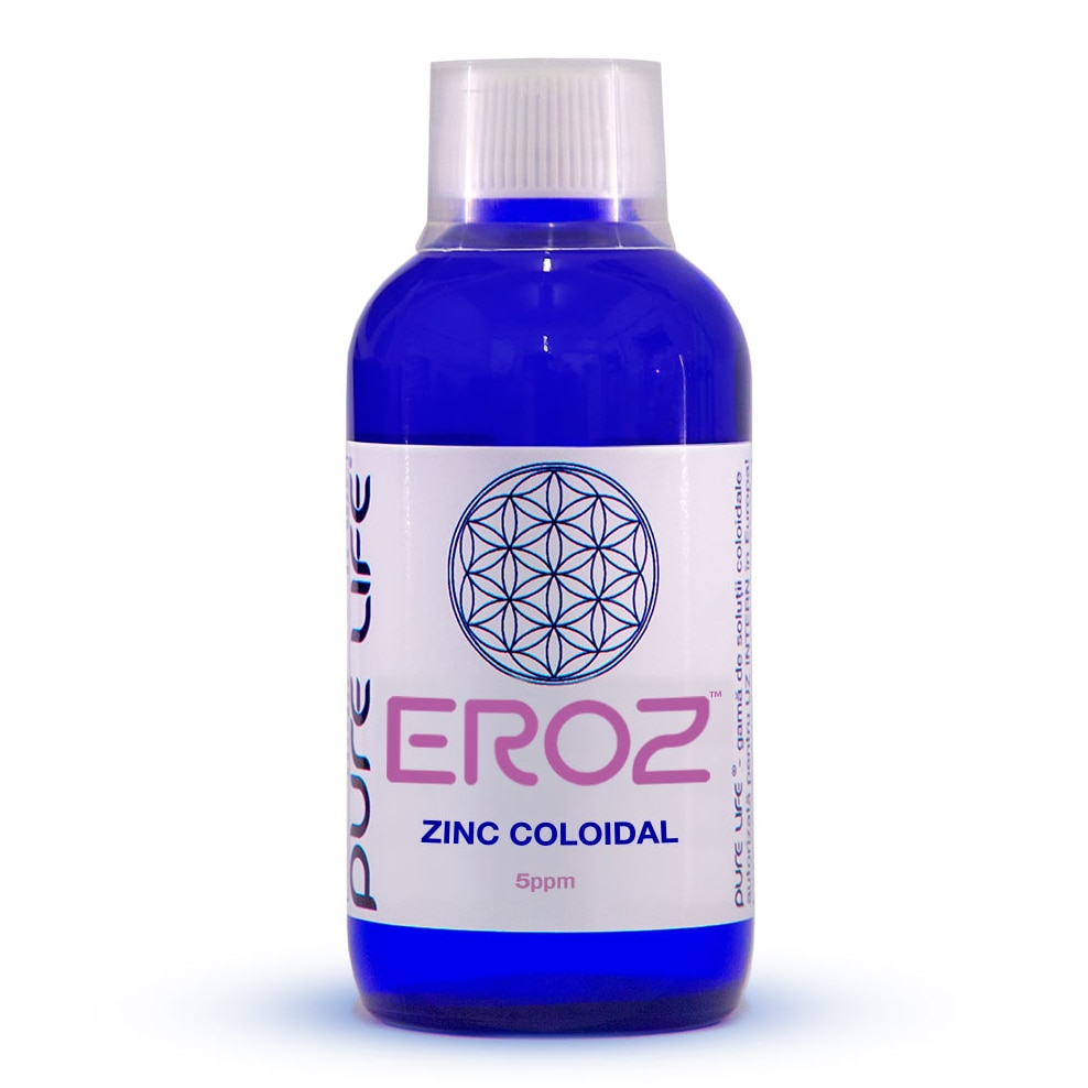 Zinc coloidal ionic EROZ™ Pure Life, 240ml