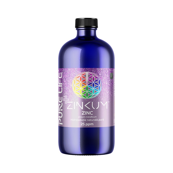 Zinc coloidal ionic EROZ™ Pure Life, 480ml
