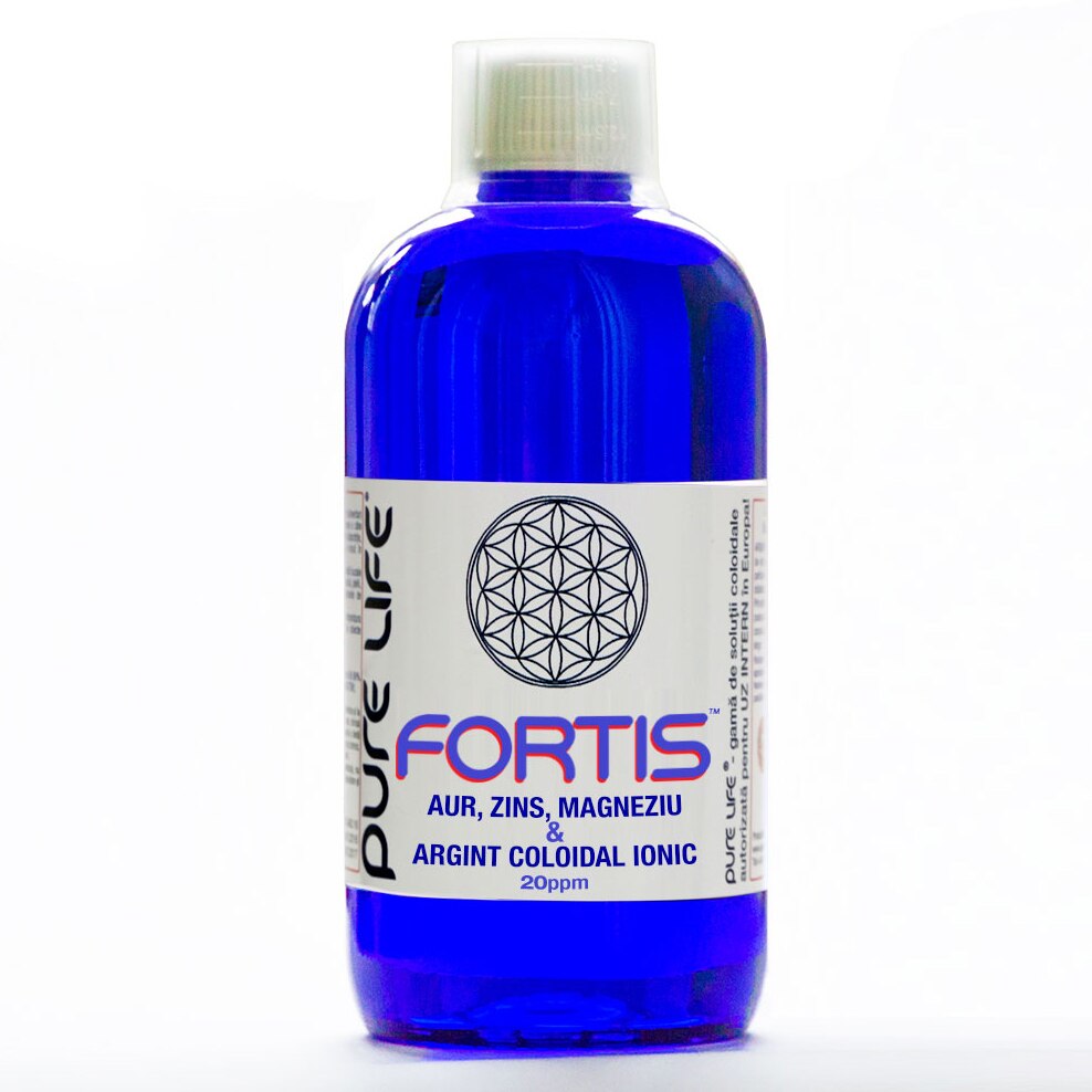 FORTIS™ (Au, Zn, Mg, Ag) Solutie mixta de Aur, Zinc, Magneziu, Argint, 20pm 480ml