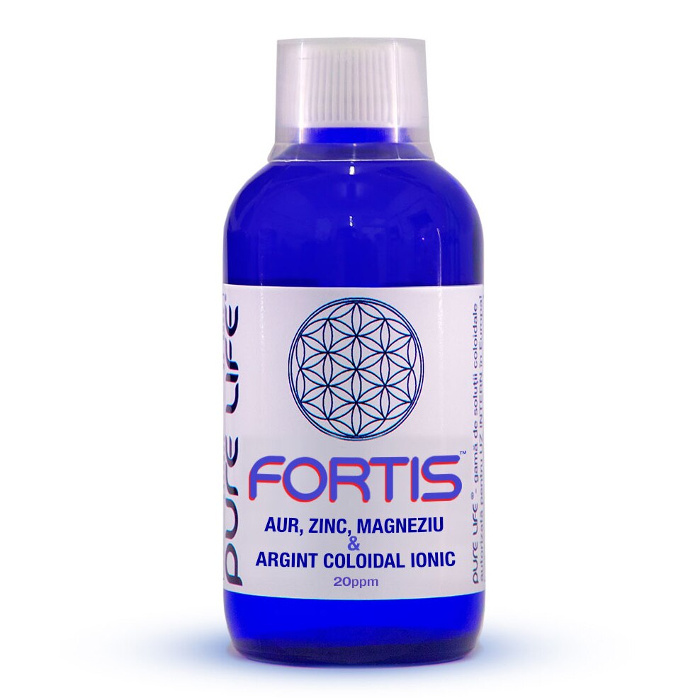 FORTIS™ (Au, Zn, Mg, Ag) Solutie mixta de Aur, Zinc, Magneziu, Argint, 20pm 240ml