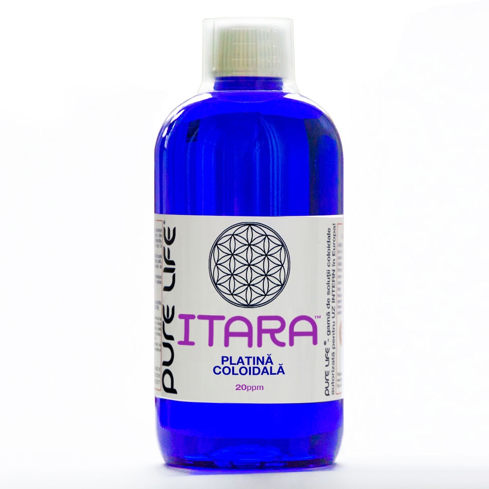 Platina coloidala ITARA™ Pure Life, 20ppm, 480ml