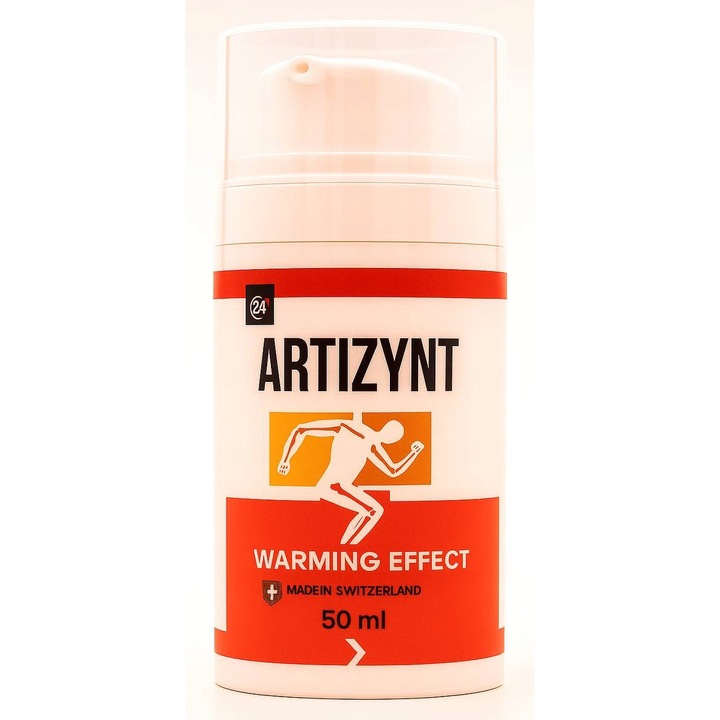 Melegítő kenőcs, 50 ml, természetes kivonatokkal, mentollal, a vérkeringés és az izmok ellazítására