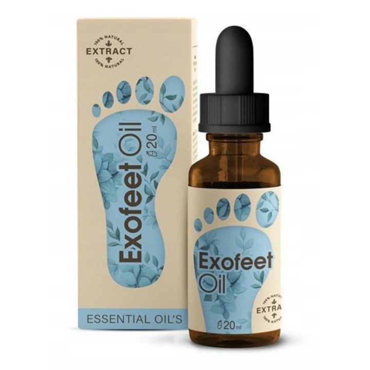 ExoFeet olaj 20 ml, gombaellenes a körmök és lábak egészségéért, allantoinnal és teafaolajjal