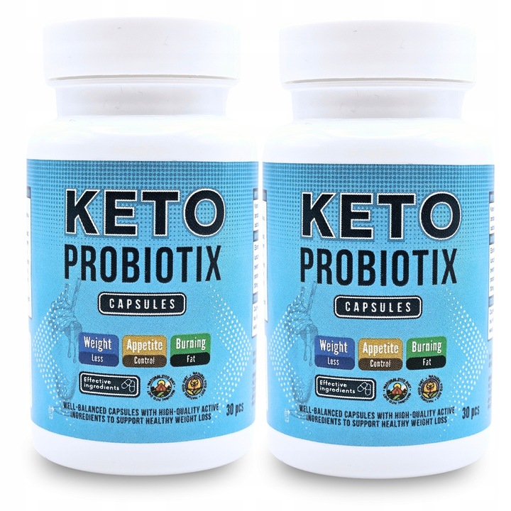 NGS Keto Probiotix Caps, хранителна добавка за отслабване, растителни екстракти, 30 таблетки