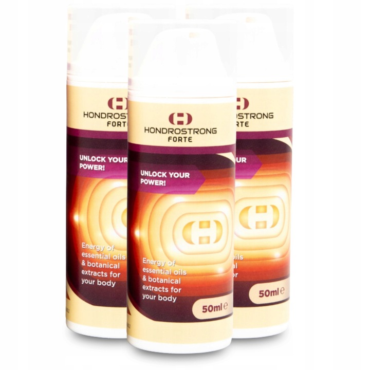 Нутриционен продукт, NGS, Hondrostrong Forte гел, 50 ml, растителни екстракти, за облекчаване на болки в ставите и мускулите