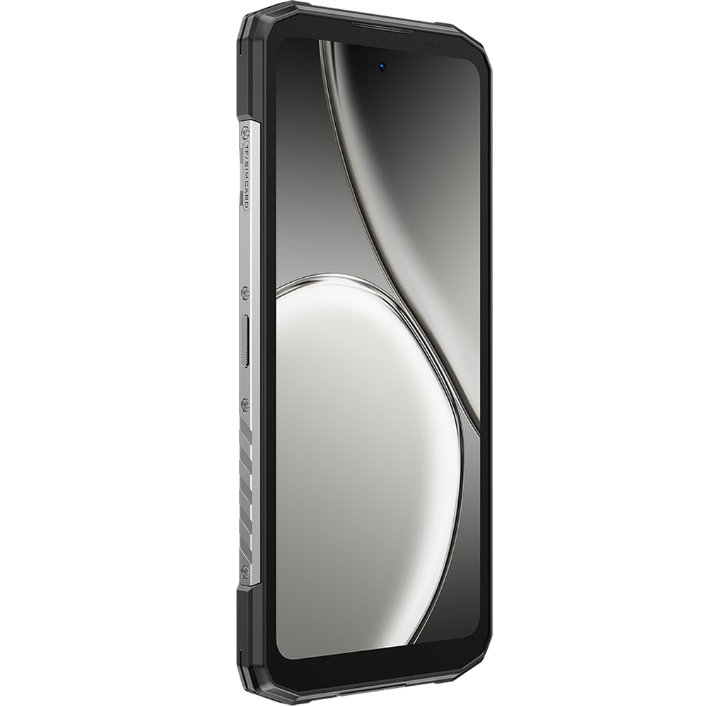 Telefon mobil Doogee Blade 20 Play, 5G, Dual SIM, Mediatek Dimensity 7050, WiFi 6, IPS 6.6-inch 90Hz, 32GB RAM, 256GB, Camera AI 50+20MP, Led Light Effect, 36mm High Speaker Power, NFC, 10300mAh, Android 15, Silver
