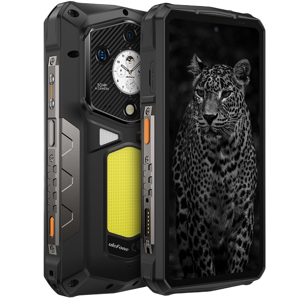Telefon mobil Ulefone Armor 29 Ultra, Dual SIM, 5G, Dimensity 9300+ 4nm, Dual Screen AMOLED 6.67-inch 120Hz 2200nits + 1.04-inch, 32GB RAM / 1TB, Camera 50MP AF + 64MP Night + 50MP Macro Ultra Wide, Video 8K, 21200mAh, 120W, NFC, IP68/IP69K, Android 15