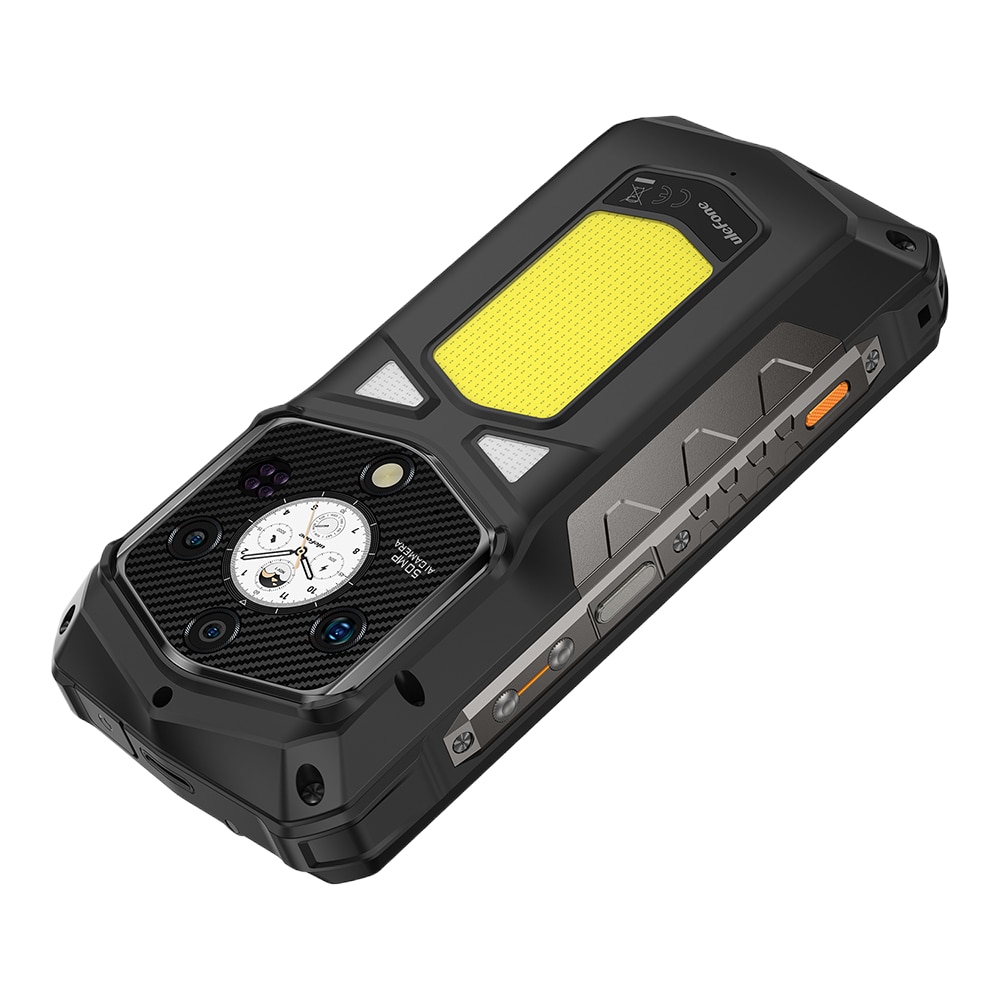 Telefon mobil Ulefone Armor 29 Ultra, Dual SIM, 5G, Dimensity 9300+ 4nm, Dual Screen AMOLED 6.67-inch 120Hz 2200nits + 1.04-inch, 32GB RAM / 1TB, Camera 50MP AF + 64MP Night + 50MP Macro Ultra Wide, Video 8K, 21200mAh, 120W, NFC, IP68/IP69K, Android 15