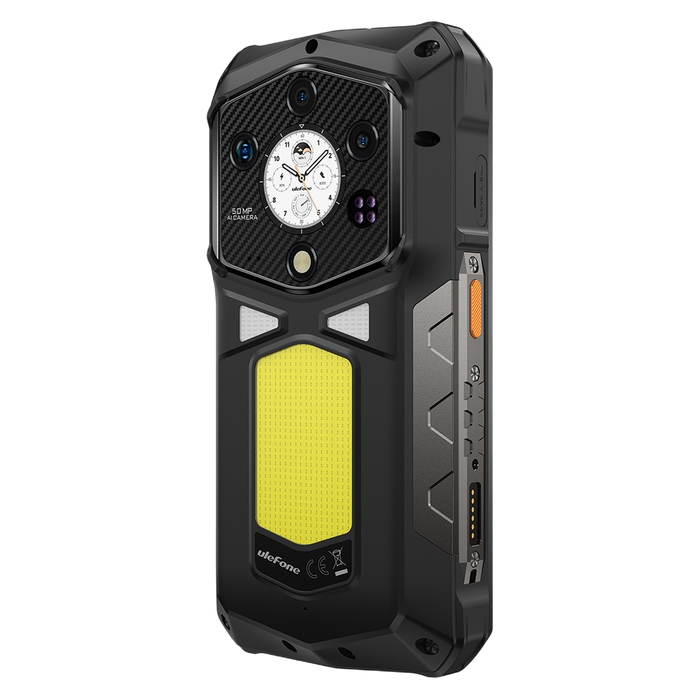 Telefon mobil Ulefone Armor 29 Ultra, Dual SIM, 5G, Dimensity 9300+ 4nm, Dual Screen AMOLED 6.67-inch 120Hz 2200nits + 1.04-inch, 32GB RAM / 1TB, Camera 50MP AF + 64MP Night + 50MP Macro Ultra Wide, Video 8K, 21200mAh, 120W, NFC, IP68/IP69K, Android 15