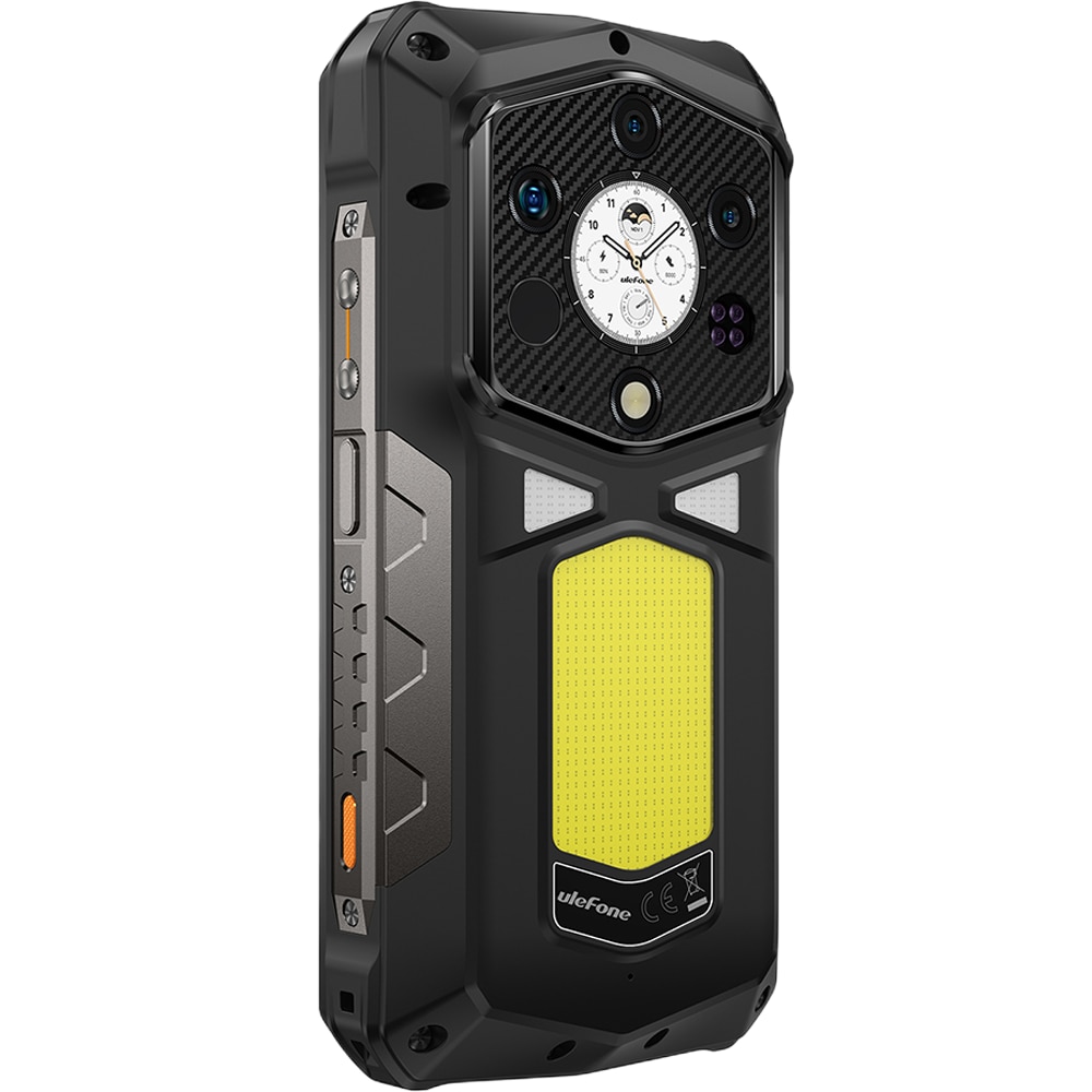 Telefon mobil Ulefone Armor 29 Pro Thermal ThermoVue T2, Dual SIM, 5G, Dimensity 7400, AMOLED 6.67-inch 120Hz 2200nits + 1.04-inch, 32GB RAM / 512GB, Camera 50MP AF + 64MP Night + 50MP Macro Ultra Wide, 21200mAh, 120W, NFC, IP68/IP69K, Android 15