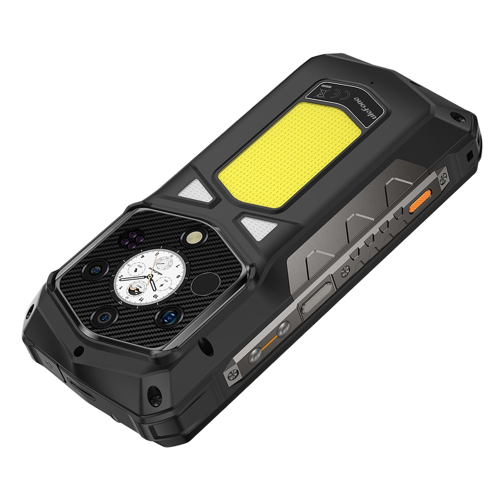 Telefon mobil Ulefone Armor 29 Pro Thermal ThermoVue T2, Dual SIM, 5G, Dimensity 7400, AMOLED 6.67-inch 120Hz 2200nits + 1.04-inch, 32GB RAM / 512GB, Camera 50MP AF + 64MP Night + 50MP Macro Ultra Wide, 21200mAh, 120W, NFC, IP68/IP69K, Android 15