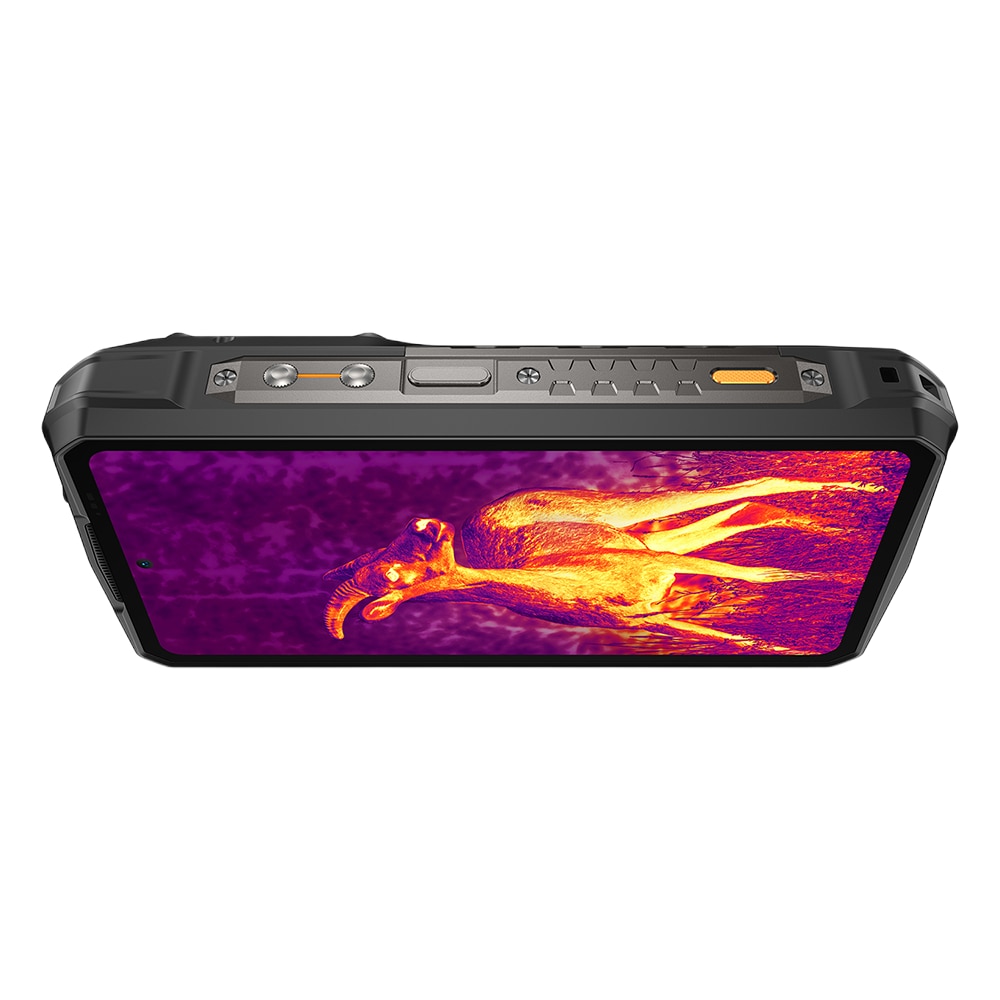 Telefon mobil Ulefone Armor 29 Pro Thermal ThermoVue T2, Dual SIM, 5G, Dimensity 7400, AMOLED 6.67-inch 120Hz 2200nits + 1.04-inch, 32GB RAM / 512GB, Camera 50MP AF + 64MP Night + 50MP Macro Ultra Wide, 21200mAh, 120W, NFC, IP68/IP69K, Android 15