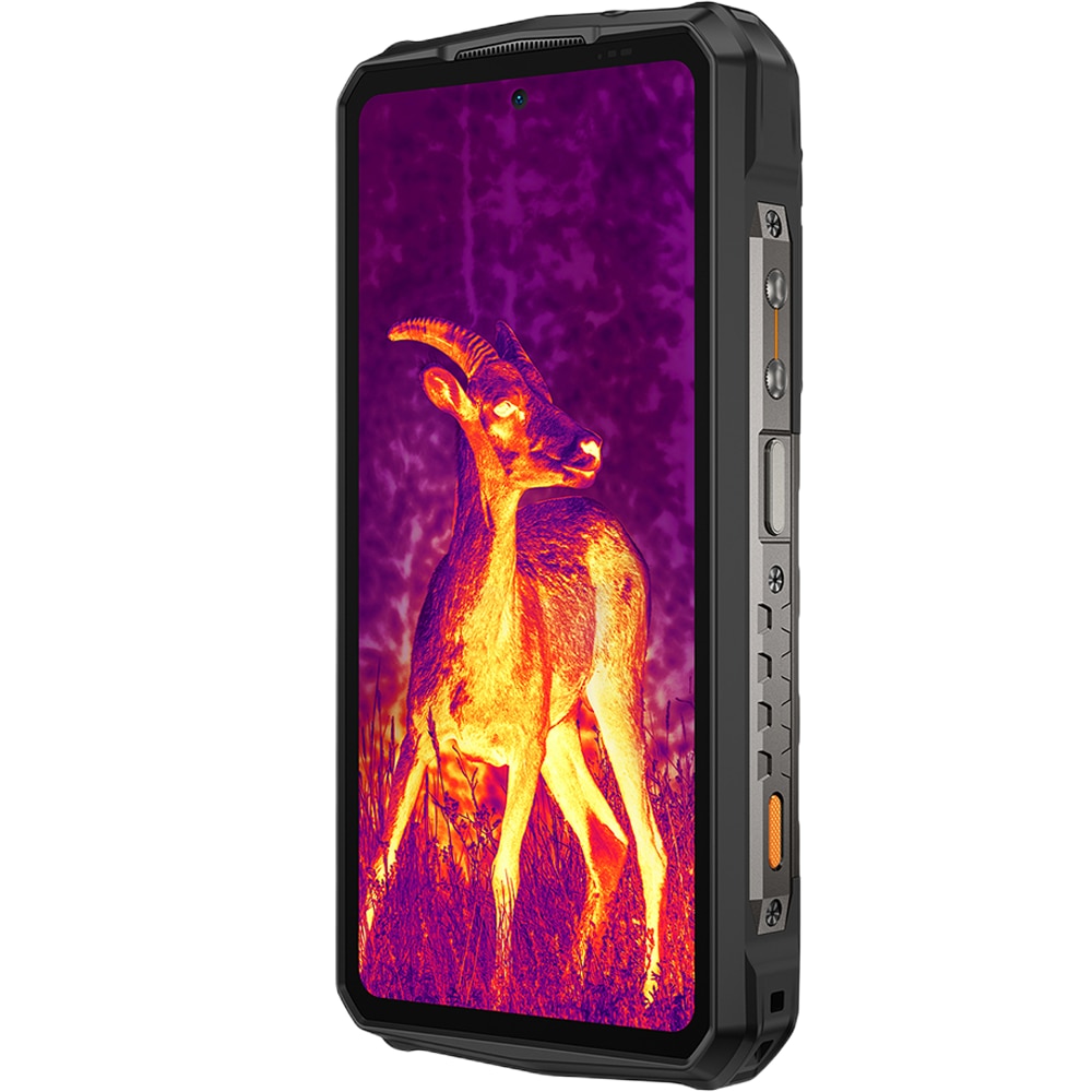 Telefon mobil Ulefone Armor 29 Pro Thermal ThermoVue T2, Dual SIM, 5G, Dimensity 7400, AMOLED 6.67-inch 120Hz 2200nits + 1.04-inch, 32GB RAM / 512GB, Camera 50MP AF + 64MP Night + 50MP Macro Ultra Wide, 21200mAh, 120W, NFC, IP68/IP69K, Android 15