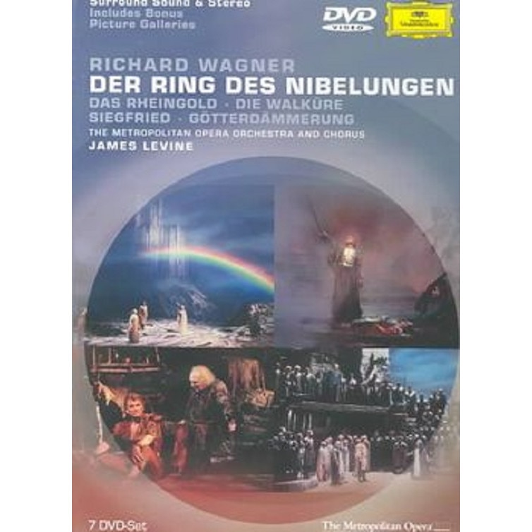 Metropolitan Opera Orchestra, James Levine, Metropolitan Opera Chorus - Wagner: Der Ring Des Nibelungen (DVD)