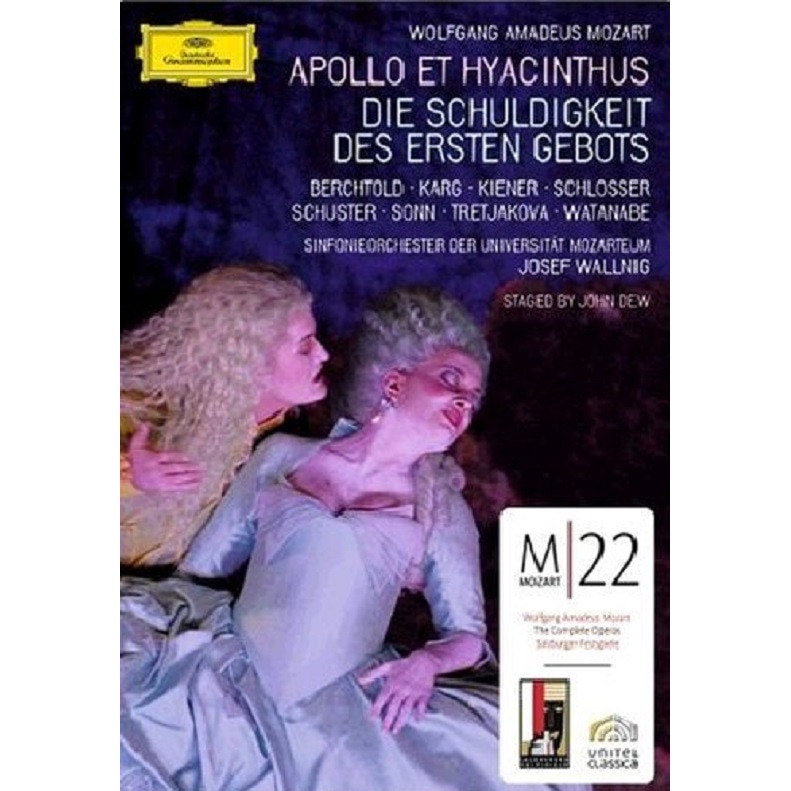 Sinfonieorchester Der Universität Mozarteum, Josef Wallnig - Mozart-Appollo Et Hyacinthus- Die Schuldigkeit Des Ersten Gebotes (DVD)