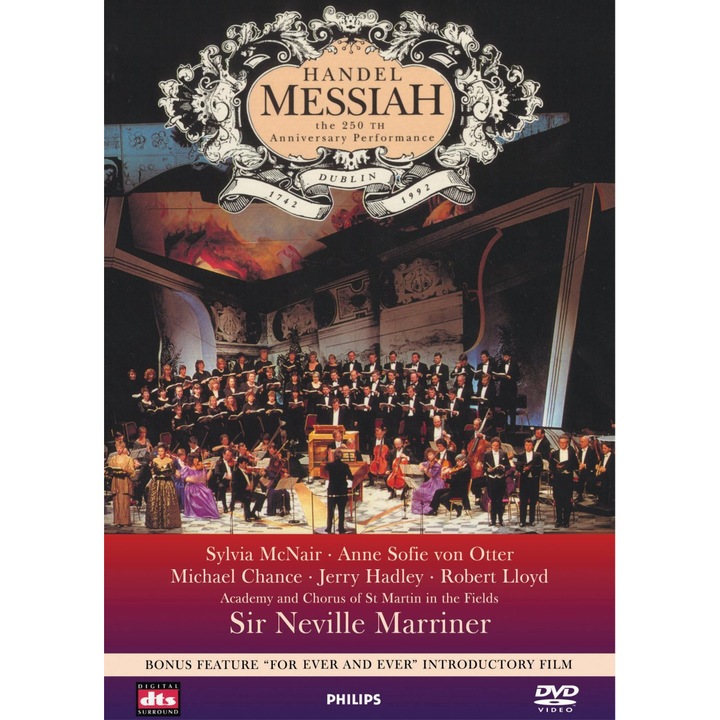 Sylvia Mcnair, Anne Sofie Von Otter, Michael Chance - Handel: Messiah - The 250th Anniversary Performance (DVD)