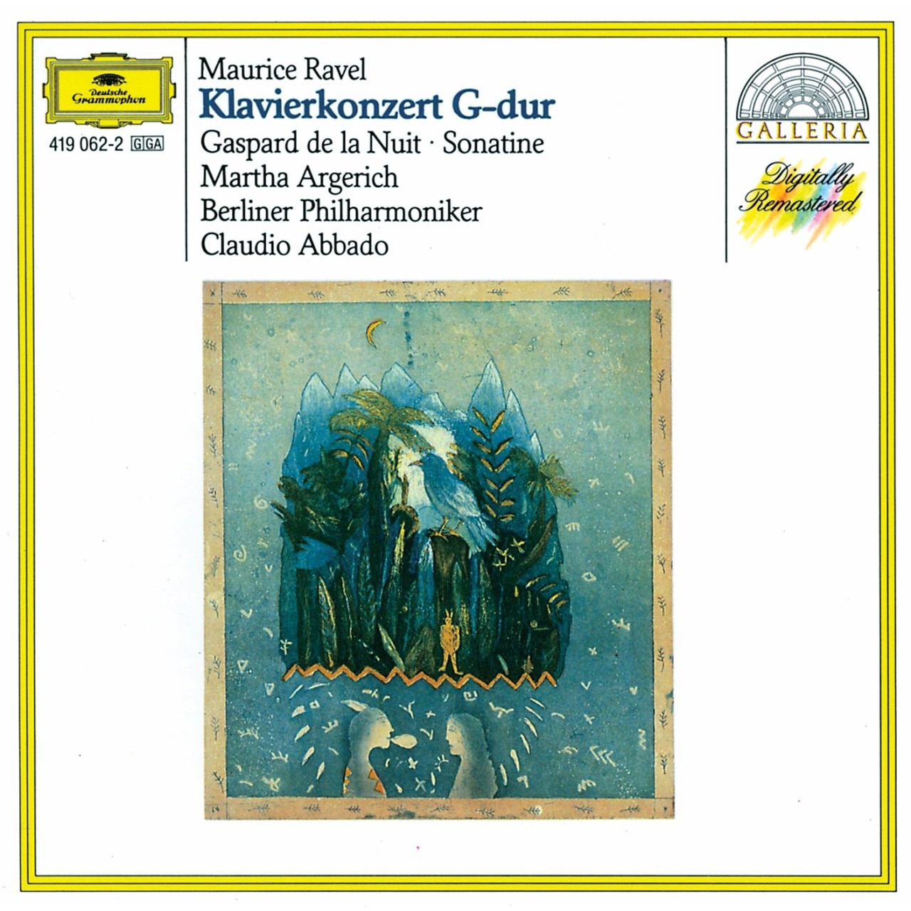 Martha Argerich, Berliner Philharmoniker, Claudio Abbado - Ravel: Piano Concerto In G; Gaspard De La Nuit; Sonatine (CD)