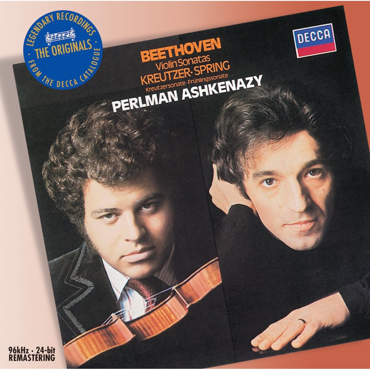 Itzhak Perlman, Vladimir Ashkenazy - Beethoven: Violin Sonatas Nos.5 & 9 (CD)