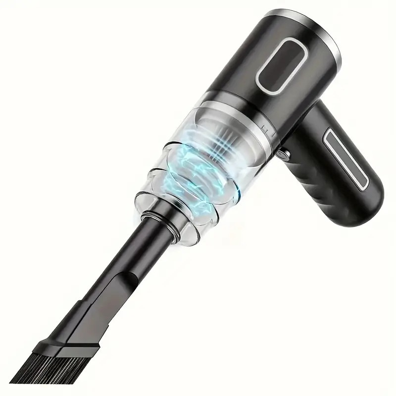 Aspirator multifunctional ZYBLSSBB fara fir negru autonomie lunga